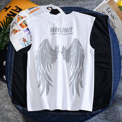 Cut Off Angel Wings Tee